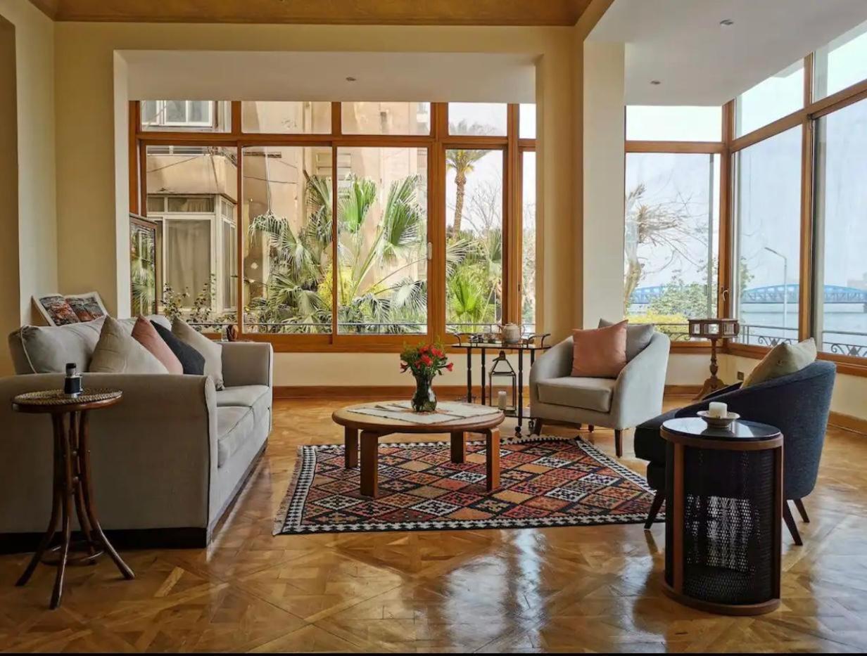 Luxury On The Nile - Zamalek Apartments Kaherah Luaran gambar